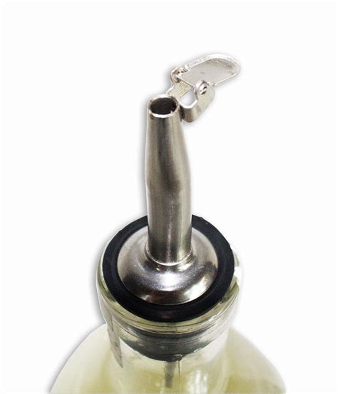 box with metal pour spout|3 ball pour spouts.